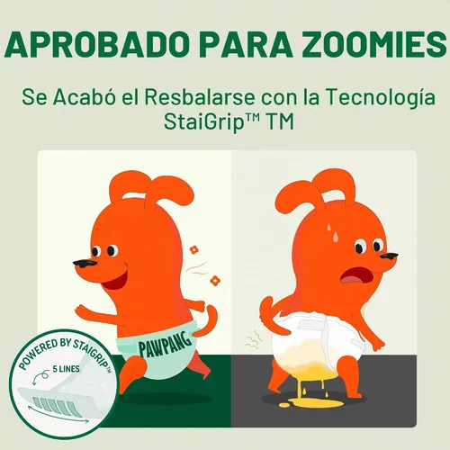Vista 5 de PAWPANG Forros de pañales para perros, almohadillas elevadoras para perros