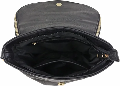 Vista 5 de Accent - Bolso cruzado con borlas y solapa superior
