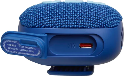 Vista 5 de JBL Wind 3S - Altavoz Bluetooth delgado para manillar (Azul)