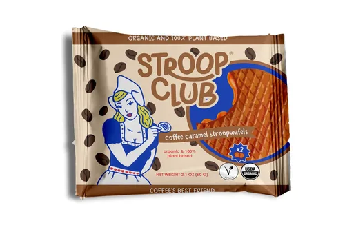 Vista 16 de Stroop Club Stroopwafel de Caramelo Orgánico Infusionado con Chai Indulgencia Vegana, a Base de Plantas y Aprobada por los Holandeses - 24