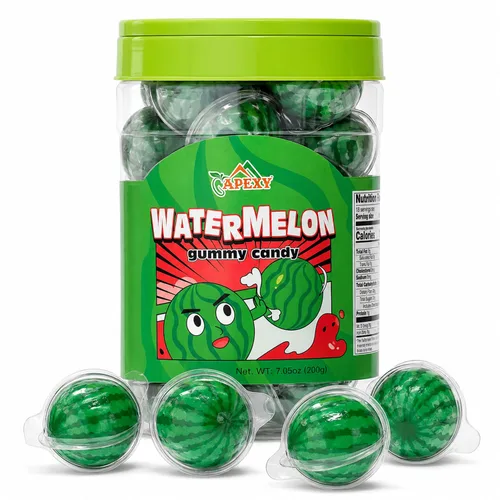 Vista 12 de Apexy Mixed Planets - Dulces Gomosos con Centro Líquido Afrutado Sin Grasa, Divertidos y Deliciosos Dulces Temáticos del Espacio Ideales