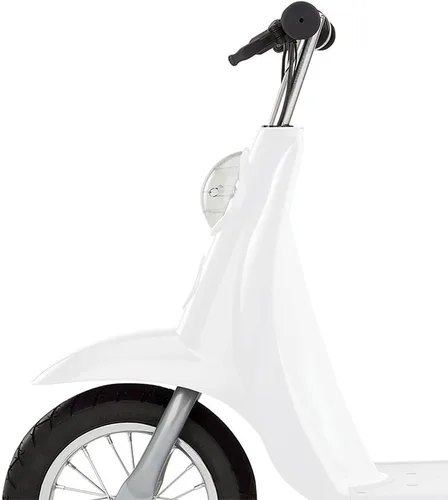 Vista 7 de Razor Pocket Mod - Patinete de motor eléctrico en miniatura Euro 24V 250W, color blanco y azul (paquete de 2) - Velocidades de hasta 15 MPH