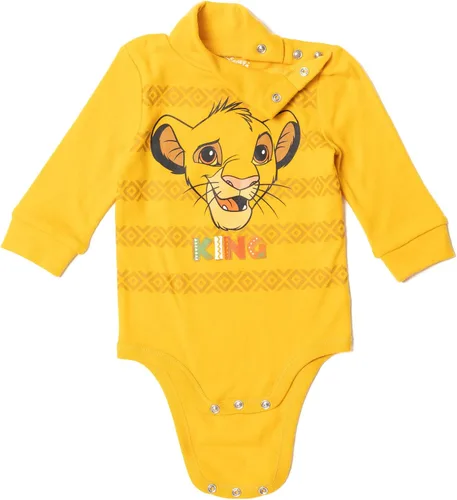 Vista 6 de Disney Simba Mickey Mouse Baby - Paquete de 2 mamelucos de cuello alto para bebé recién nacido a bebé