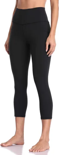 Vista 2 de Colorfulkoala - Leggings de cintura alta para mujer, con bolsillos, 21" de entrepierna