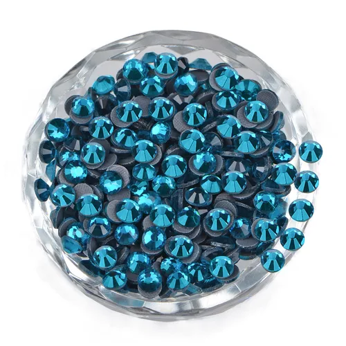 Vista 68 de LPBeads 10000 unidades de diamantes termoadhesivos SS6 amatista con parte trasera plana, gemas de diamantes de imitación de cristal redondas
