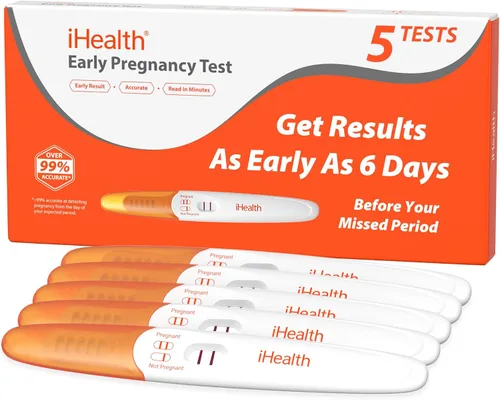Vista 12 de iHealth Prueba de Embarazo Temprano Paquete de 2, Detección Ultra Sensible, Más del 99% de Exactitud. Obtén Resultados Confiables 6 Días Antes de tu