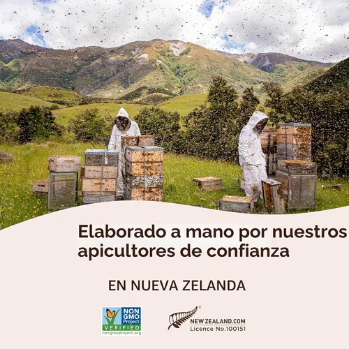 Vista 4 de Wedderspoon Vinagre de Sidra de Manzana con Miel Monofloral de Manuka y la Madre, 25 fl oz