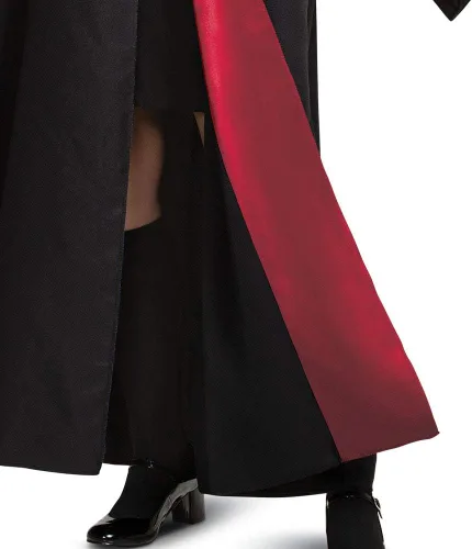 Vista 5 de Túnica de Harry Potter de calidad, capas temáticas del mundo mágico de la Casa Hogwarts para adultos, accesorio para disfraces con calidad