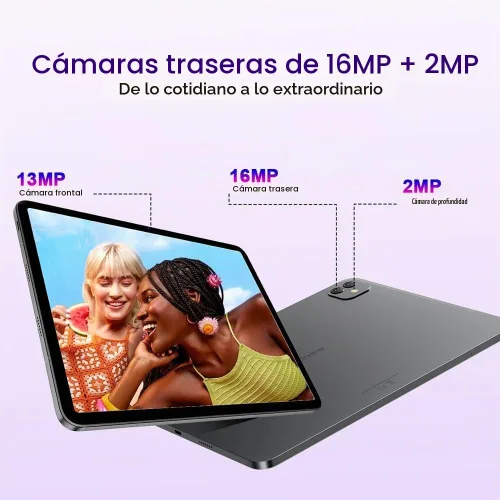 Vista 7 de Blackview Tablet Android 15, 18GB + 256GB, 13" 2K, teclado y mouse incluidos