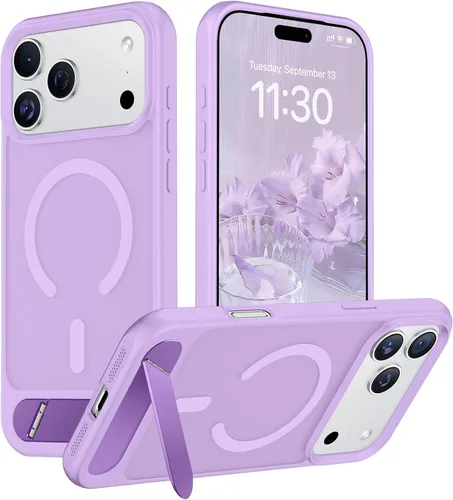 Vista 138 de Funda para iPhone 11 con compatibilidad magnética, [Soporte invisible incorporado][Compatible con MagSafe]