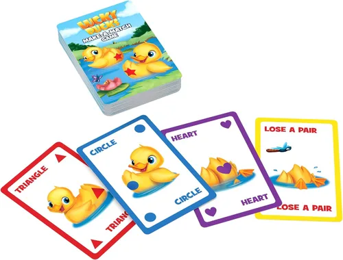 Vista 4 de Pressman Toys Amazon Exclusive Bonus Edition Let's Go Fishin' - Incluye Lucky Ducks Make-A-Match Game!