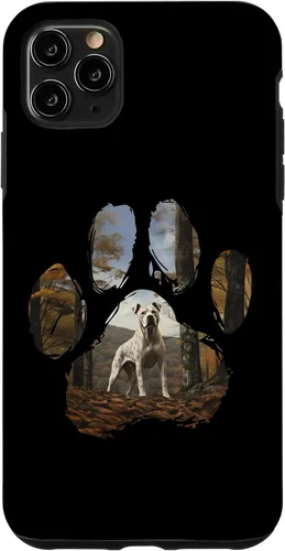 Vista 11 de iPhone 15 Dogo Argentino Mountain Paw Design Dog Mom Dad Case