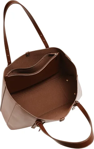 Vista 4 de Fossil Bolso de mano Kier de cuero vegano de cactus para mujer