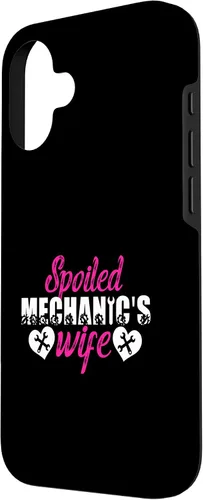 Vista 2 de iPhone 16 Spoiled Mechanic's Wife Of A Mechanic Wife Case