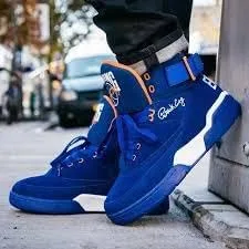 Vista 3 de PATRICK EWING Athletics 33 HI OG Royal SuedeBlancoNaranja