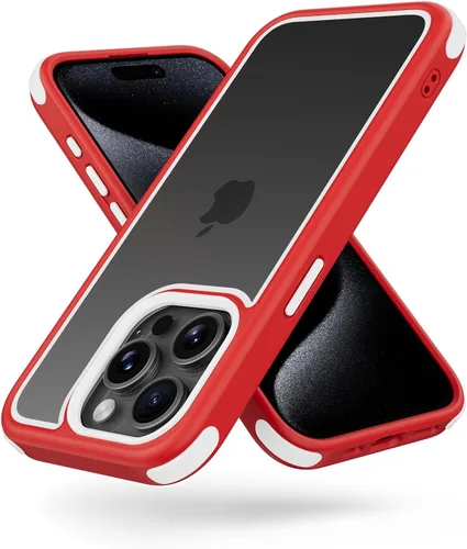 Vista 9 de Mobnano Funda transparente para iPhone 11, con protección multicolor a prueba de golpes, no amarillenta, anti arañazos, parte trasera