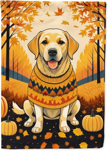 Vista 45 de Caroline's Treasures DAC1001GF Affenpinscher - Bandera decorativa para jardín de otoño, decoración para patio exterior, patio, parterres