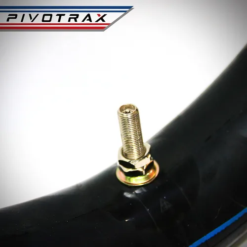 Vista 6 de Tubo interior resistente de 2.25/2.50-16 (70/90-16) – Caucho butílico de 0.079 pulgadas, válvula recta TR4 – Compatible con mini motos de cross, Pit