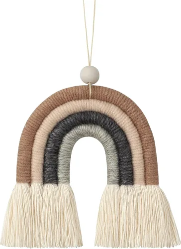 Vista 10 de BOHO GARDEN Encanto de Arcoíris Boho de Macramé - Difusor de Aceite Esencial para Coches, Guardería de Bebés, Dormitorio de Niños y Decoración