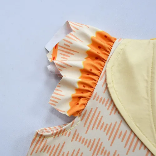 Vista 4 de Eledobby Mirabel - Vestido de Encanto para niños y niñas disfraz de Isabella Dolores Madrigal para Halloween vestido de fiesta de cumpleaños