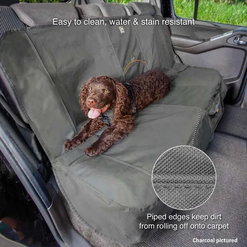 Vista 3 de Kurgo Rover - Funda para asiento de banco, color negro, 55 pulgadas