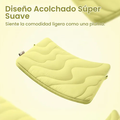 Vista 6 de tomtoc Funda protectora 360 para MacBook Air M5/A3449 (2026)/M4/M3/M2 A3240 A3113, MacBook Neo A18 y MacBook Pro M2/M1, bolsa acolchada suave