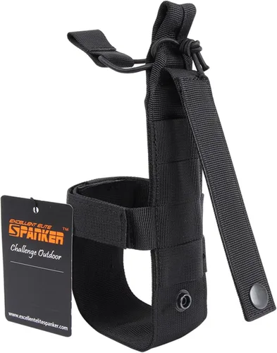 Vista 5 de EXCELLENT ELITE SPANKER - Soporte táctico militar portátil para botellas en el cinturón, con sistema Molle ajustable, soporte para botella de agua