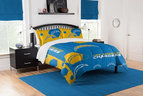 Vista 34 de Northwest NFL Unisex-Adult Comforter and Sham Set Safety