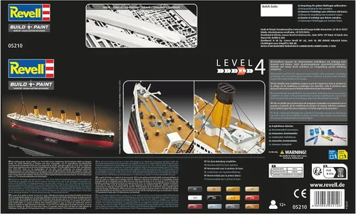 Vista 8 de Revell of Germany Kit de modelo de plástico RMS Titanic
