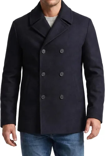 Vista 8 de Nautica Peacoat de mezcla de lana para hombre 2-Caviar