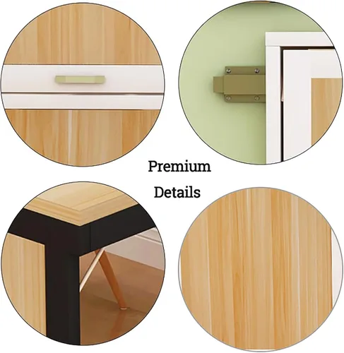 Vista 6 de Mesa de comedor plegable montada en la pared para espacios pequeños, mesa de comedor de madera para montar en la pared, mesa de cocina plegable