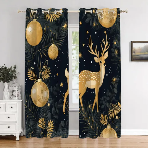 Vista 21 de Cortinas opacas de poliéster multicapa para cafetería, con diseño de diamantes, 2 unidades, 26 x 24 pulgadas