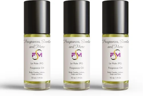 Vista 11 de Le Male JPG - Aceite aromático de vidrio roll-on (0.33 onzas líquidas)