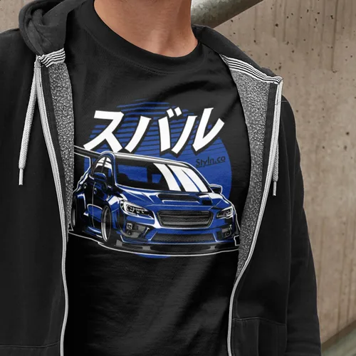 Vista 41 de Subie Generation Cars - Camiseta de manga corta para adultos, mecánico japonés de carreras, regalo para amantes de los automóviles, entusiastas