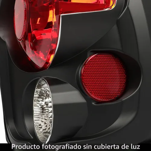 Vista 7 de Kojem Luz trasera compatible con Chevy Silverado 1999-2004 y GMC Sierra Stepside Lámparas de freno traseras de plástico con par de bombillas carcasa