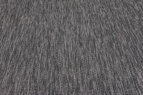 Vista 6 de Unique Loom Collection - Alfombra casual de transición sólida jaspeada para interiores y exteriores