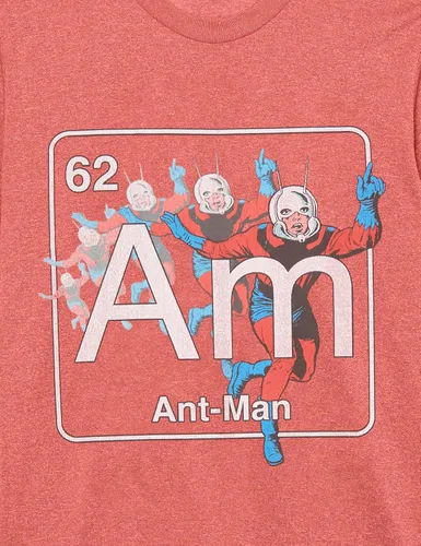 Vista 2 de Marvel Camiseta Periodic Antman para niños