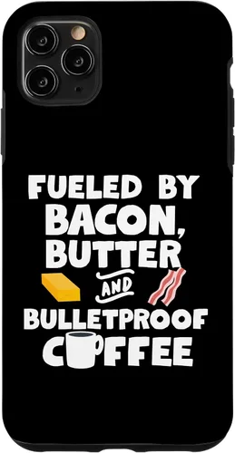 Vista 13 de Bulletproof Coffee Keto Design For Ketogenic Diet Case for iPhone 16