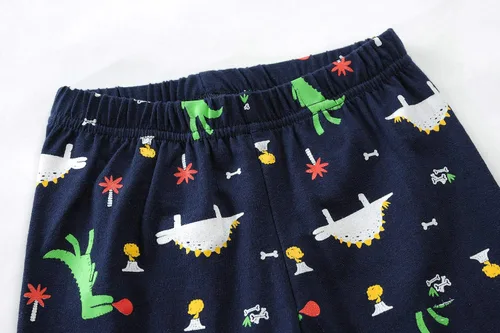 Vista 54 de Little Hand Pijamas para niños pequeños, Monster Truck 100% algodón, dinosaurio para niños, 2 piezas, ropa de dormir, conjuntos de ropa de dormir
