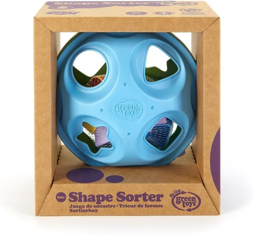 Vista 5 de Clasificador de formas Green Toys, Verde/Azul