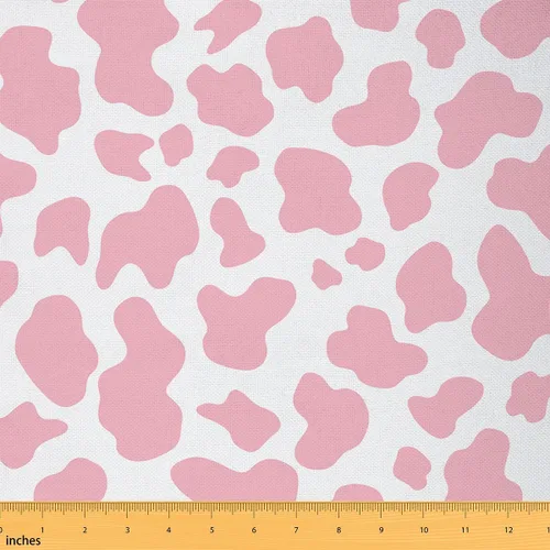 Vista 29 de The Yard - Tela Kawaii – Tapicería decorativa de fresa roja para mujeres, niñas y niños – Lindo arte impermeable para exteriores – 1 yarda, rosa