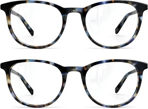 Vista 14 de grinderPUNCH Reading Glasses Men Women Fashion Computer Readers Stylish Blue Light Blocking Glasses Gaming Eyeglasses Tide Pool Tortoise