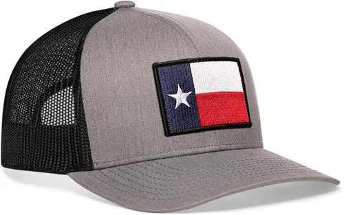 Vista 49 de HAKA Gorra de béisbol unisex con diseño de bandera del estado Gorra de béisbol de malla de camionero