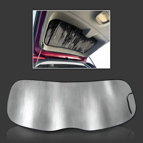 Vista 10 de Protector Solar a Medida para Ventanas Traseras Laterales de 2ª Fila (2 piezas) para 2008 2009 2010 2011 2012 2013 2014 2015 2016 2017 2018 Chrysler