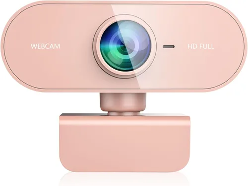 Vista 7 de Cámara web 2K para PC con micrófono, cubierta deslizante de privacidad, cámara web de transmisión para laptop Mac, cámara externa USB