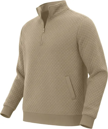 Vista 7 de Sudadera acolchada para hombre 2025, casual, elegante, chaqueta bomber versátil S-2XL