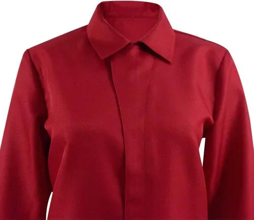 Vista 4 de Dahee Disfraz de Adelaide rojo para mujeres y niños, disfraz de película de terror, uniforme de Halloween, disfraz de cosplay