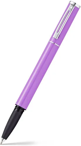 Vista 17 de Sheaffer Bolígrafo Pop brillante negro con ribete cromado
