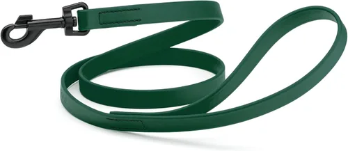Vista 21 de Dogline Biothane - Correa impermeable para perro, tejido de nailon con revestimiento fuerte, con herrajes negros, a prueba de olores, fácil