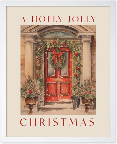 Vista 27 de Poster Master A Holly Jolly - Póster navideño, arte de invierno, diseño de pared moderno, regalo para hombres y mujeres, gran decoración para sala